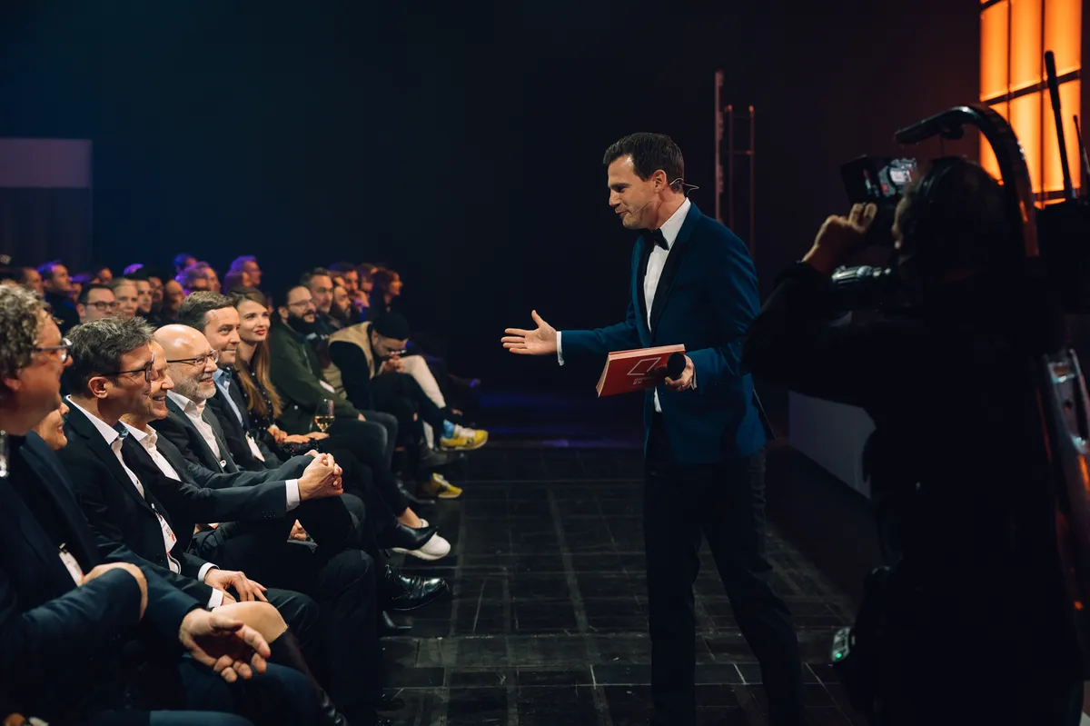 Content-Creators beim BrandEx Award 2023 in der Preis-Galerie.